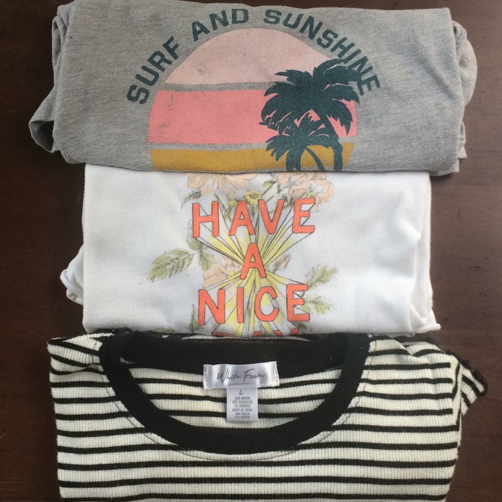 Girls shirt bundle size: 12